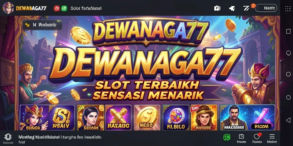 Tampilan menarik gameplay Slot DEWANAGA77 dengan berbagai fitur menguntungkan.