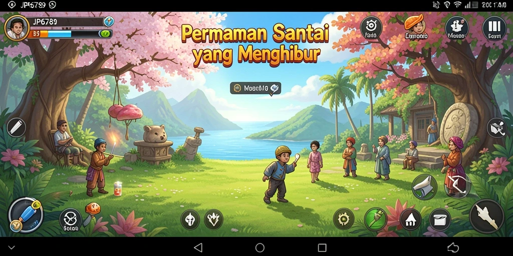 Tampilan gameplay JP6789 yang menyenangkan dan penuh warna.