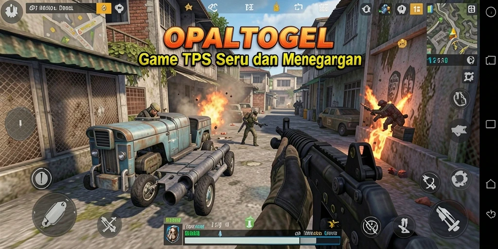 Tampilan gameplay seru dan menegangkan dari OPALTOGEL.